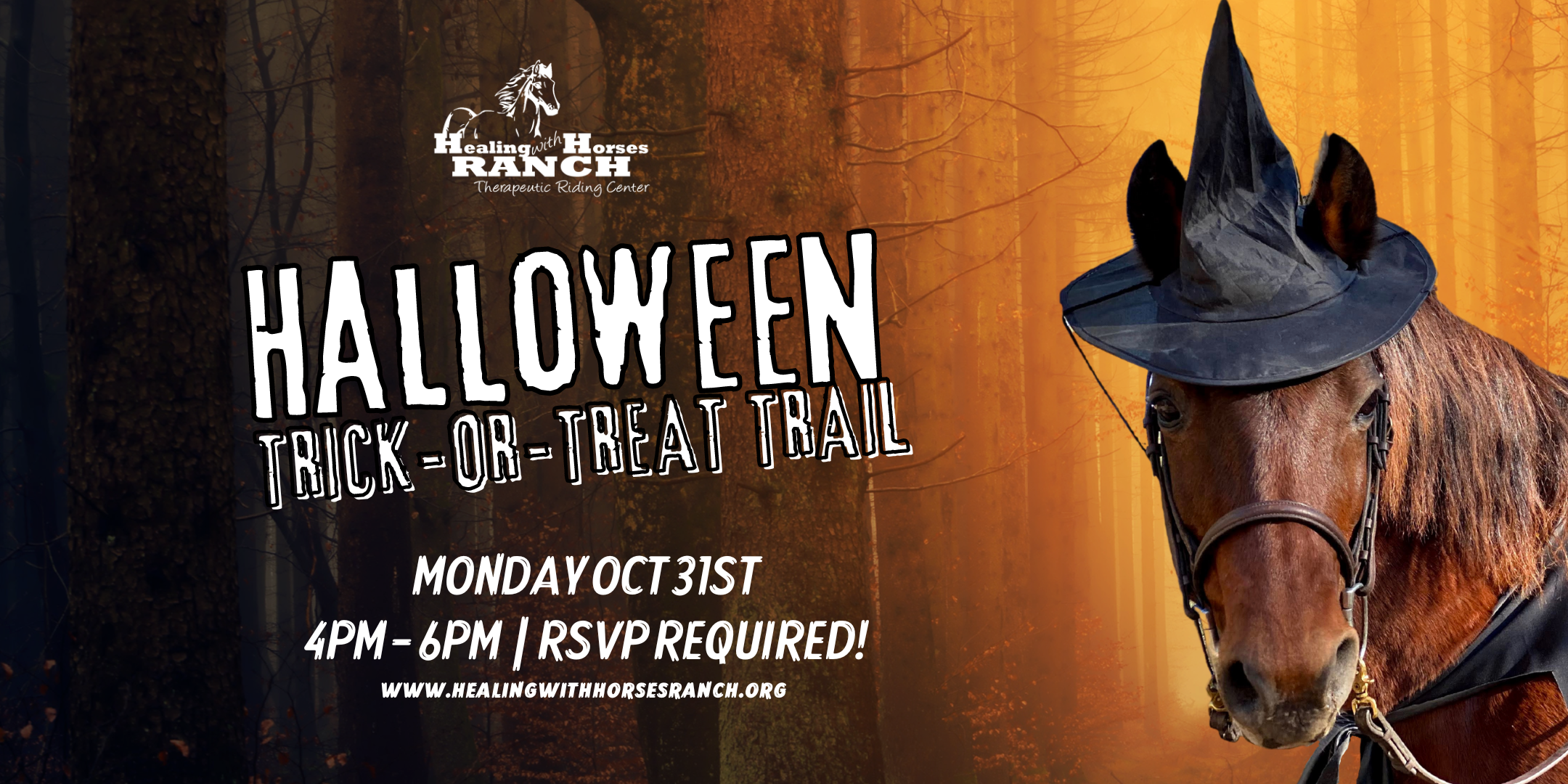 You are currently viewing Trick or Treat Trail hosted by Healing with Horses Ranch